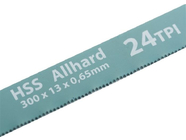 Полотна для ножовки по металлу 300мм 24TPI HSS 2шт Gross (77724)