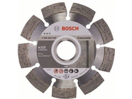 Алмазный круг 115х22 мм по бетону сегмент. Expert for Concrete Bosch (сухая резка) (2608602555)