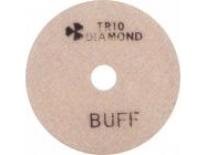 Алмазный гибкий шлифовально-полировальный круг buff  "Черепашка" мокрая шлифовка 100мм Trio-Diamond 340000