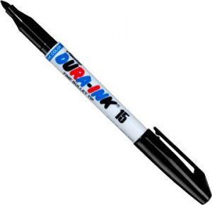 Маркер промышл. перманентный фетровый Markal Dura-Ink 15 1.5мм, черный (96023)