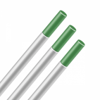 Электрод вольфрамовый WP 3.2х175мм зелёный для алюминия Kirk K-163074 (упак/10шт)