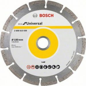 Алмазный круг 230х22,23мм универс. сегмент. Eco Universal Bosch (2608615044)