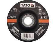 Круг для шлифования металла 125х6.0х22мм Yato YT-6124