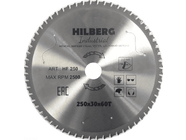 Диск пильный по металлу 250x60Тx30мм Hilberg Industrial HF250
