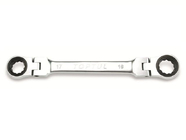 Ключ накидной 10х11мм с поворотными трещотками TOPTUL (AOAE1011)