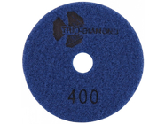 Алмазный гибкий шлифовально-полировальный круг 400 "Черепашка" 100мм Trio-Diamond 340400