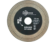Диск алмазный отрезной 125x22.23 Турбо серия Grand Cut & Grind Trio-diamond GCG002