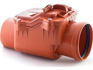 Обратный клапан для наружной канализации 110 РосТурПласт (Клапан обратный 110, гарантия 5 лет) (11639)