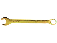 Ключ комбинированный 17мм желтый цинк Сибртех (14982)
