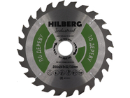 Диск пильный по дереву 200х24Tx32/30мм Hilberg Industrial HW203