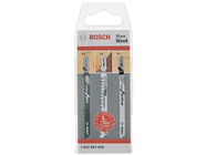 Набор пилок для лобзика (дерево 15шт) Bosch (2607011436)