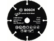 Круг отрезной 76х1.0x10.0 мм для дерева Multi Wheel BOSCH (для GWS 10,8-76 V-EC) (2608623011)