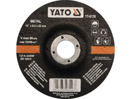 Круг для шлифования металла 125х8.0х22мм Yato YT-6126