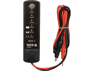 Цифровой тестер аккумуляторов 12V Yato YT-83101