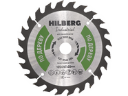 Диск пильный по дереву 165х24Tx20мм Hilberg Industrial HW165