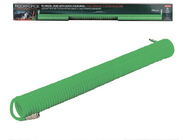 Шланг витой полиуретановый 12х8мм 20м с быстроразъемами RockForce RF-1208-20Green