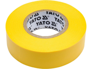 Изолента ПВХ 19мм х 20м х 0.13мм (желтая) Yato YT-81654
