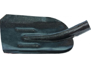 Лопата совковая стальная с ребром жесткости Сибртех (61471)