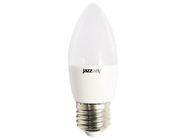 Лампа светодиодная C37 СВЕЧА 8Вт PLED-LX 220-240В Е27 5000К (60Вт аналог лампы накаливания, 640Лм, холодный) Jazzway (5028562)