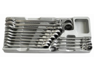 Набор ключей комбинированных трещоточных с шарниром 13пр RockForce RF-T51310F