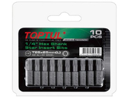 Насадка TORX T25*25 1/4" 10шт Toptul (FSEA0825G)