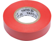 Изолента ПВХ 15мм х 20м х 0.13мм (красная) Yato YT-81592