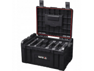 Ящик пластиковый для мобильной системы с 5 органайзерами S12 Yato YT-09163