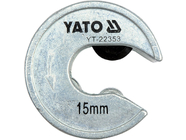 Труборез роликовый для пластика 15мм Yato YT-22353