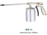 Пневмопистолет для промывки регулируемый с алюминиевым бачком (мовильный) H-D WG-11