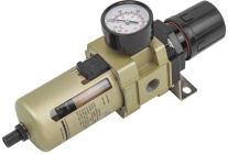 Фильтр-регулятор с индикатором давления для пневмосистем 1/2'' ForceKraft FK-AW4000-04