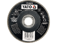 Круг лепестковый 125мм Р80 Yato YT-83274