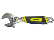 Ключ разводной с прорезиненной рукояткой 200мм (захват 0-24мм) WMC Tools 649200