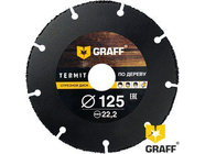 Отрезной диск по дереву Graff Termit 125мм для УШМ (termit125)