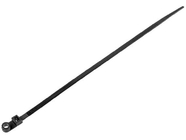 Хомут-стяжка с монтажным отверстием 4.8х160мм черный 100шт Starfix (SM-64481-100)