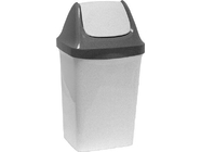 Контейнер для мусора СВИНГ 9л (мраморный) IDEA (М2461)