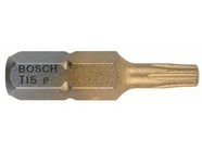 Насадка (бита) Torx Т15х25мм TIN Bosch (2607001689)