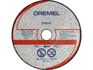 Отрезной круг для камня, абразивный 77х11,1мм 2шт Dremel DSM520 (2615S520JA)