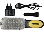 Фонарь светодиодный аккумуляторный (36LED) Vorel 82720
