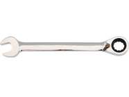 Ключ рожково-накидной с трещоткой с переключением 16мм CrV Yato YT-1665