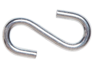 Крючок S-образный металлический 5мм 4шт Starfix (SMM1-33683-4)