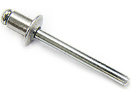 Заклепка вытяжная 6.4х12 мм сталь/сталь, цинк (2500 шт в коробе) Starfix (SM-46590-2500)
