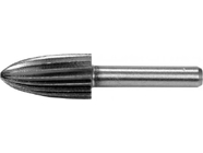 Шарошка металлическая парабола с заострением для обработки металла 13мм Yato YT-61716