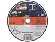 Круг обдирочный 230х6x22.2мм для металла Gepard (GP16230-60)