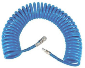 Шланг спиральный для воздуха с фитингами 6.5х10мм 10м (PU) H-D HD-1065
