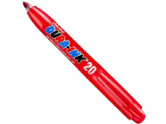 Маркер промышленный перманентный красный фетровый автоматический Dura-Ink 20 Markal (96576)