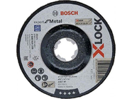 Диск обдирочный X-LOCK Expert for Metal 125x6x22.23мм Bosch (2608619259)