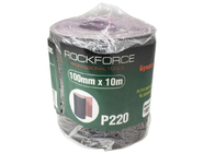 Бумага наждачная на тканевой основе 100ммх10м P220 RockForce RF-FB4220C