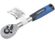 Трещотка реверсивная с резиновой ручкой 1/4" Forsage F-80222W