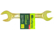 Ключ рожковый 13х14мм желтый цинк Сибртех (14306)