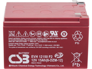 Аккумуляторная батарея CSB 12V/15Ah (EVH 12150)
